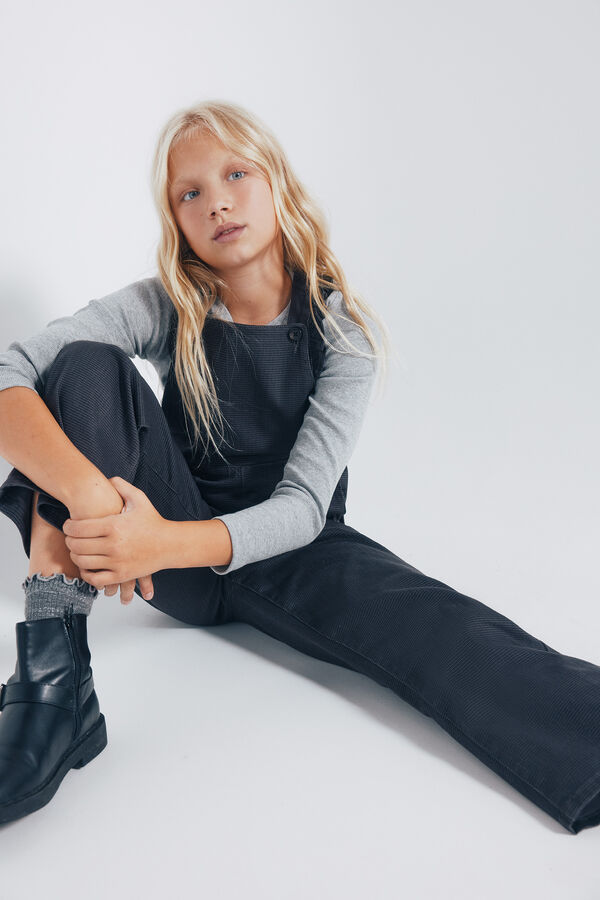 Springfield Kids Peto Cuadros ni&ntilde;a gris