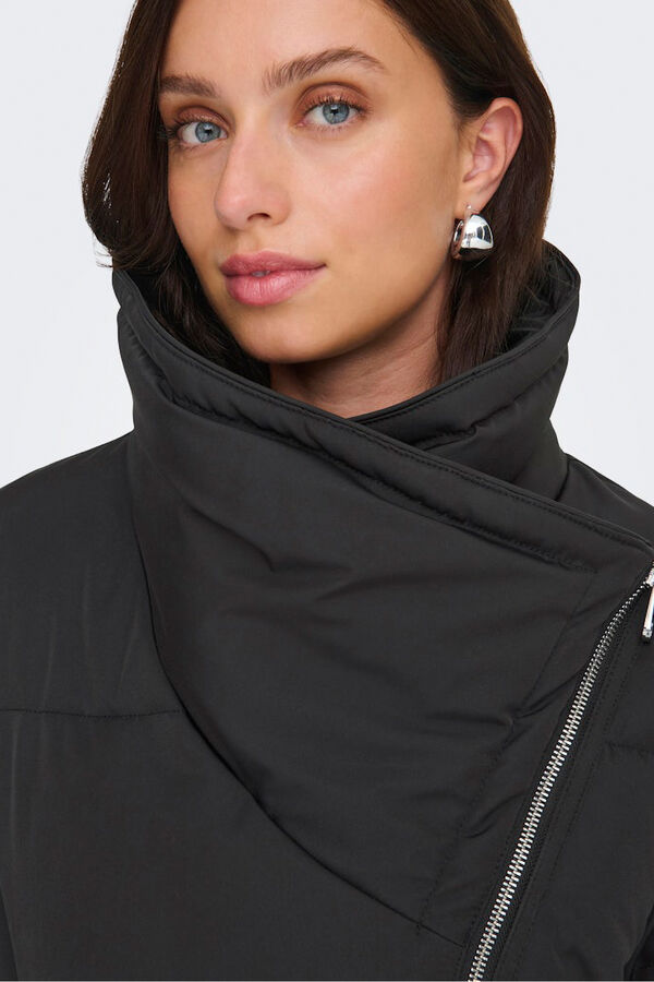 Only Chaqueta acolchada negro