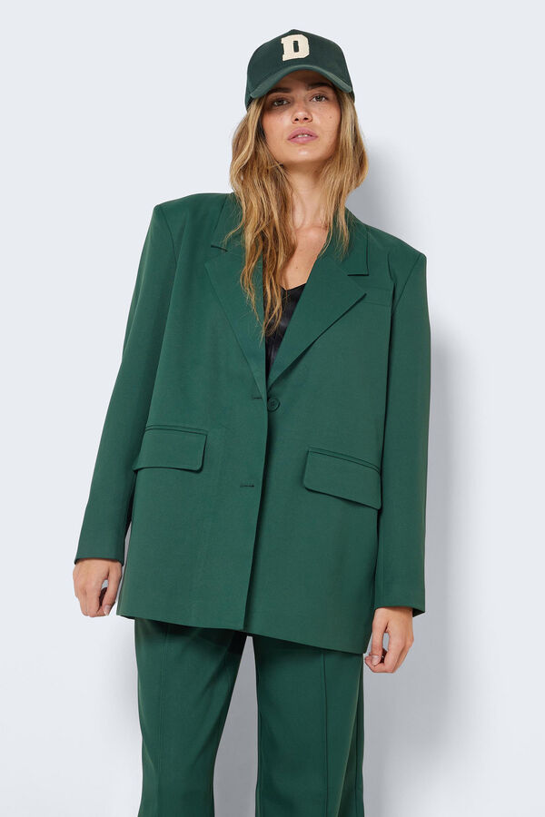 Noisy May Blazer oversize verde