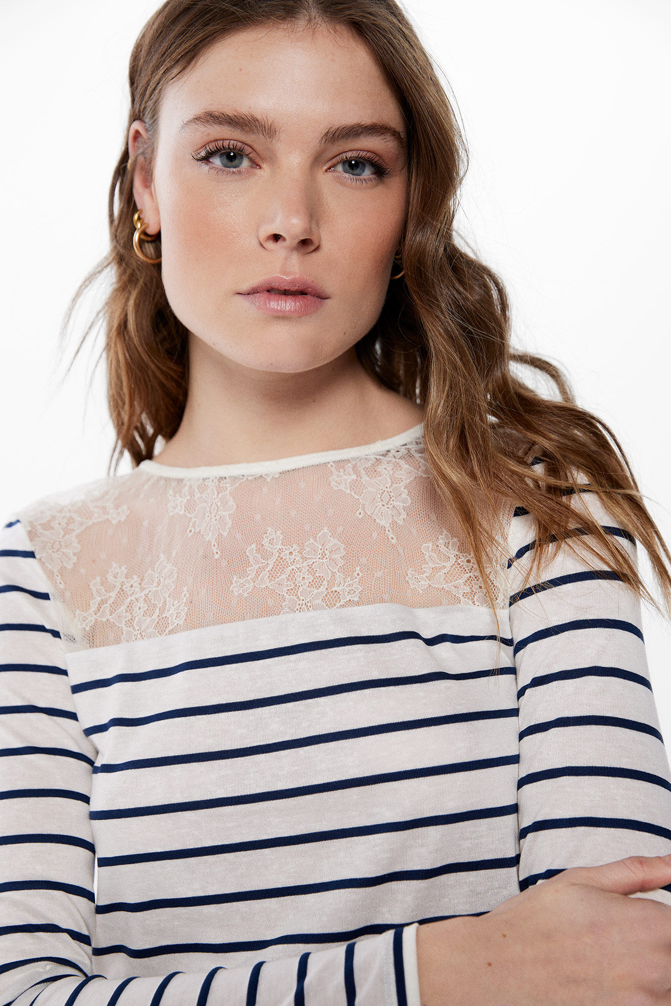 Springfield Camiseta Lace Canes&uacute;