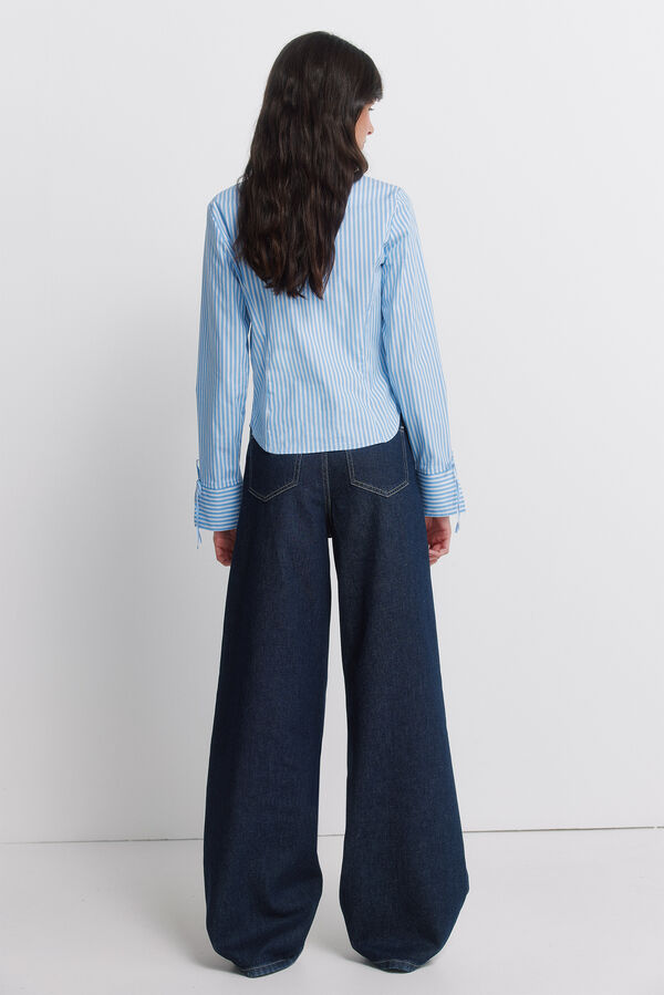Springfield Pantal&oacute;n jogger ancho azul