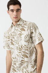 Tiffosi Camisa estampada branco