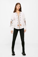 Springfield Jeans Push up Lavagem Sustent&aacute;vel preto