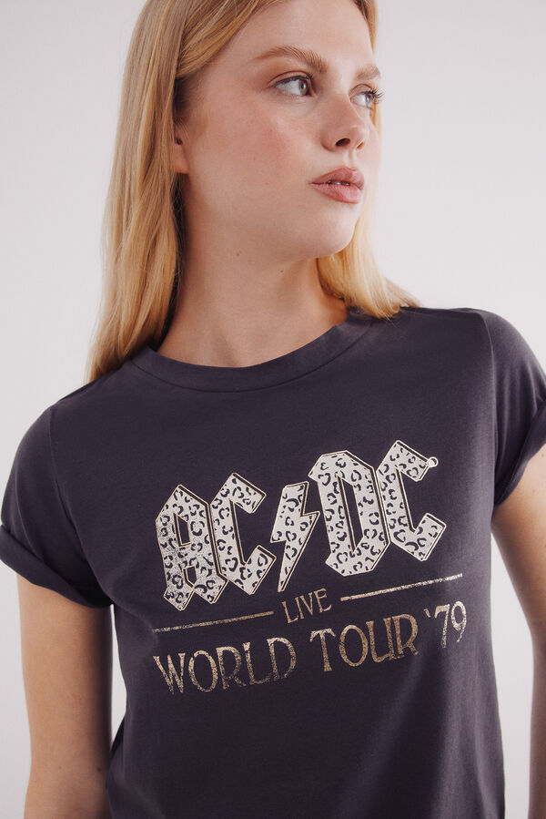 Springfield Camiseta "ACDC" gris