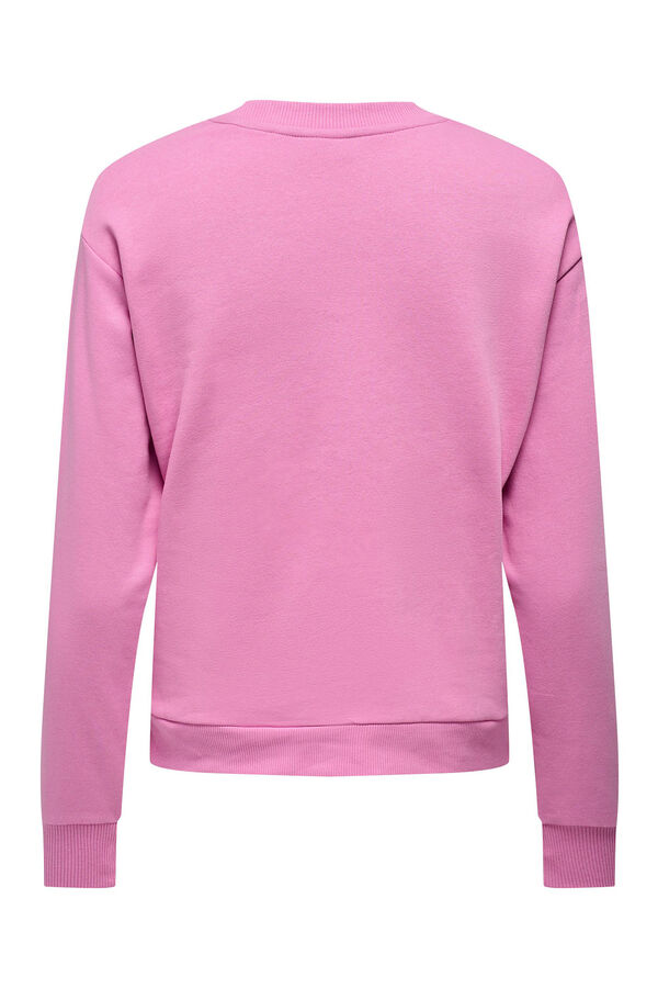 Springfield Sweatshirt gola redonda roxo