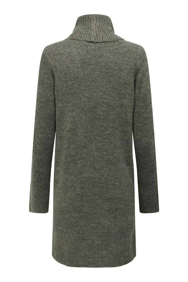 JDY Vestido curto de malha verde