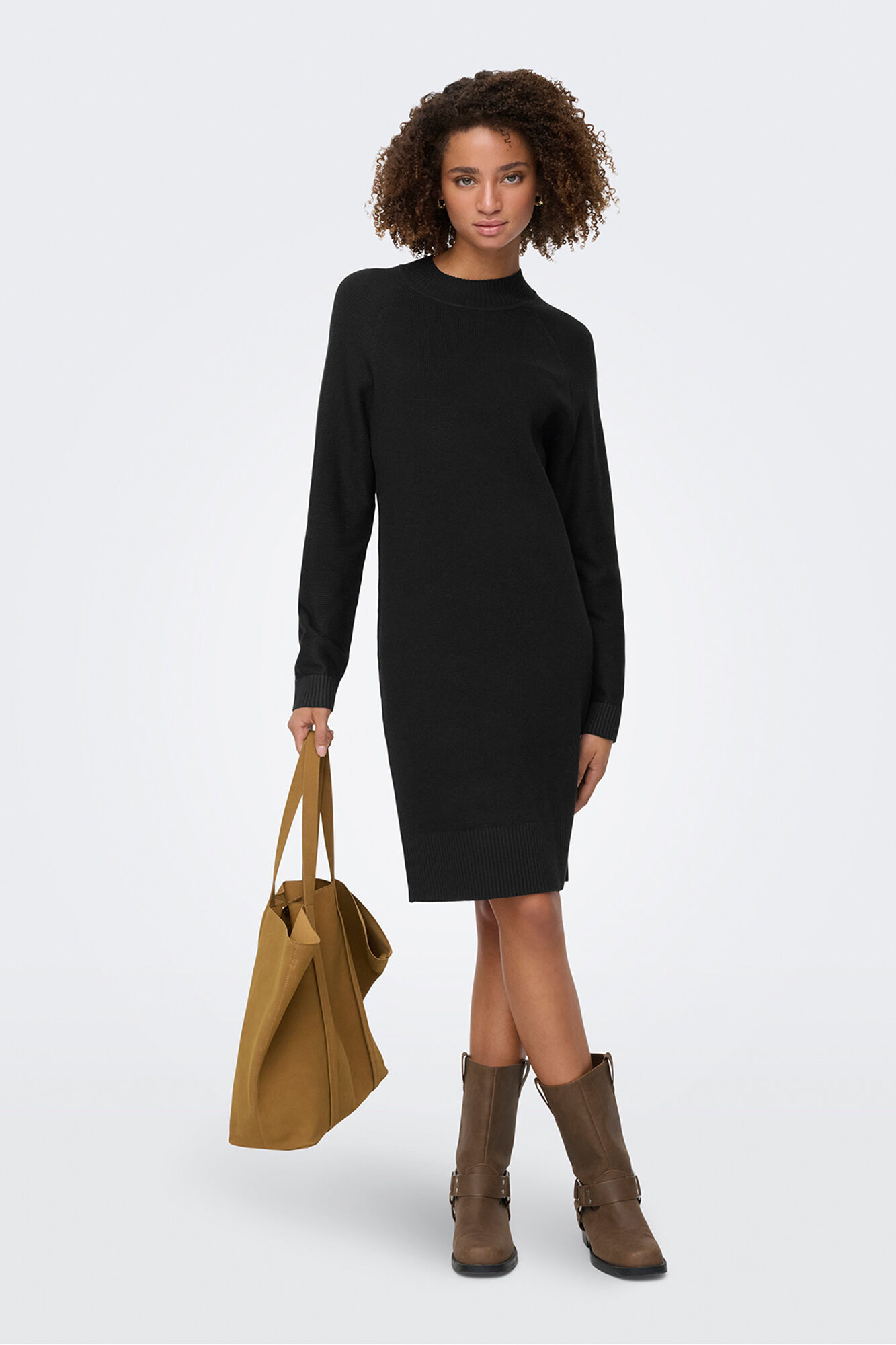 JDY Vestido curto de malha