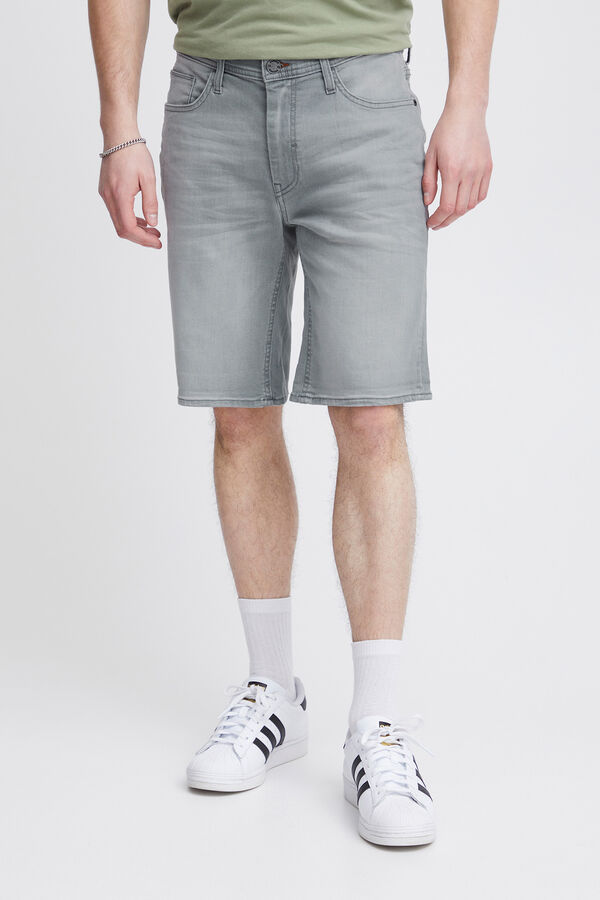 Blend Bermuda Denim - Twister Fit cinzento