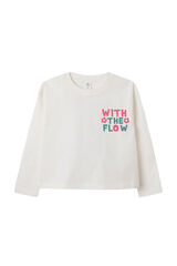 Springfield Kids T-shirt flow menina castanho