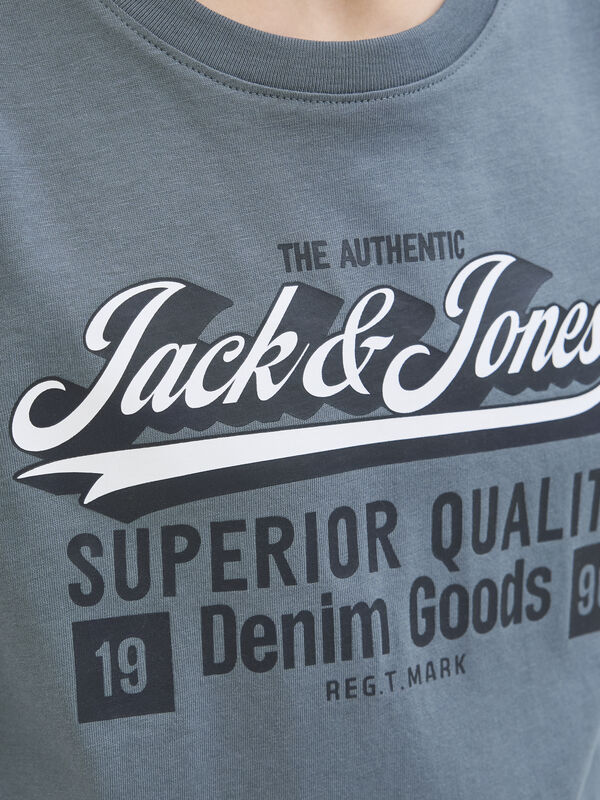 Jack & Jones Junior T-shirt regular fit cinzento