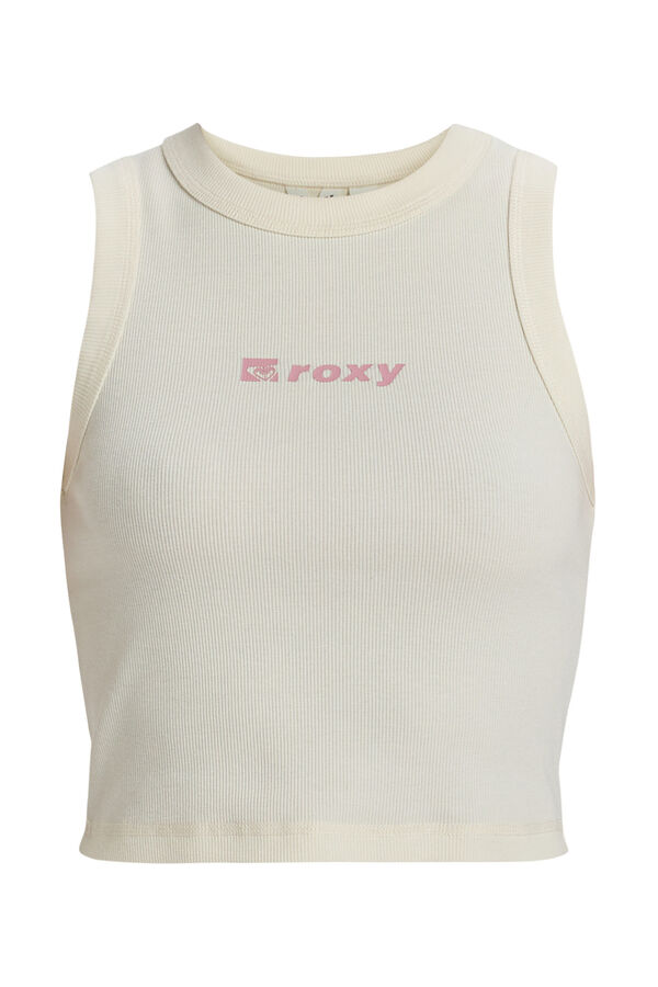 Roxy T-shirt sem Mangas para Mulher branco
