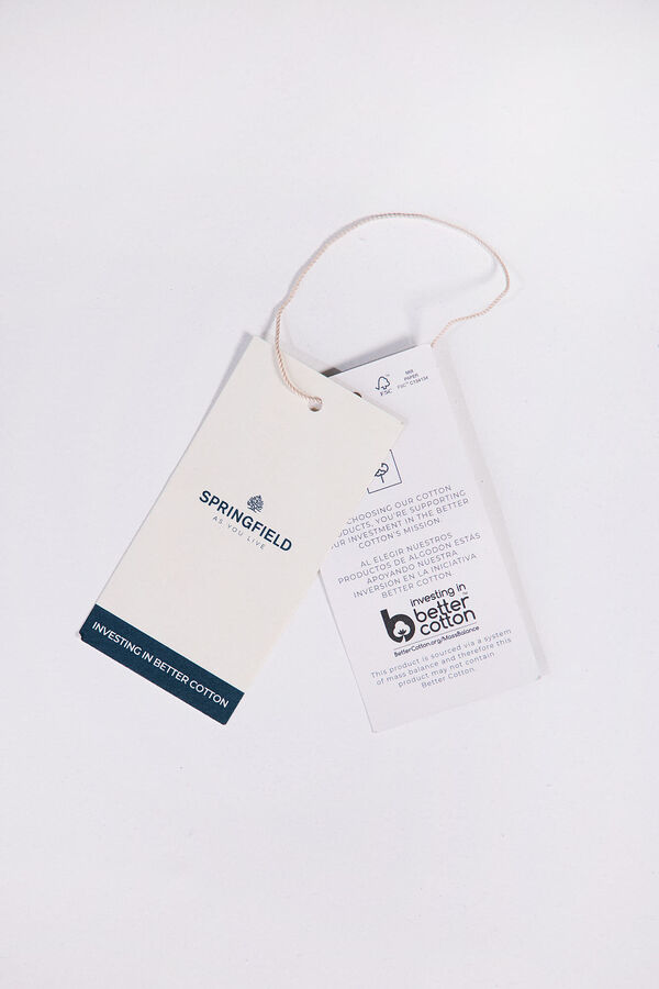 Springfield Blusas bordados multicolor blanco