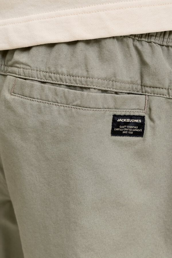 Jack & Jones Bermuda jogger de algod&oacute;n verde