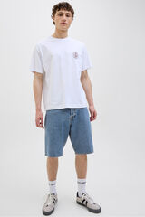 Jack & Jones Bermuda denim baggy fit azul