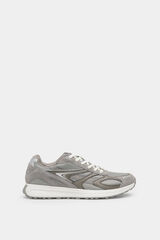 Springfield Zapatilla deportiva piel running gris