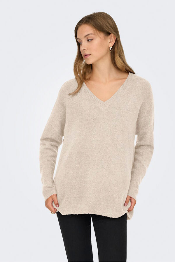 Only Camisola oversized  bege