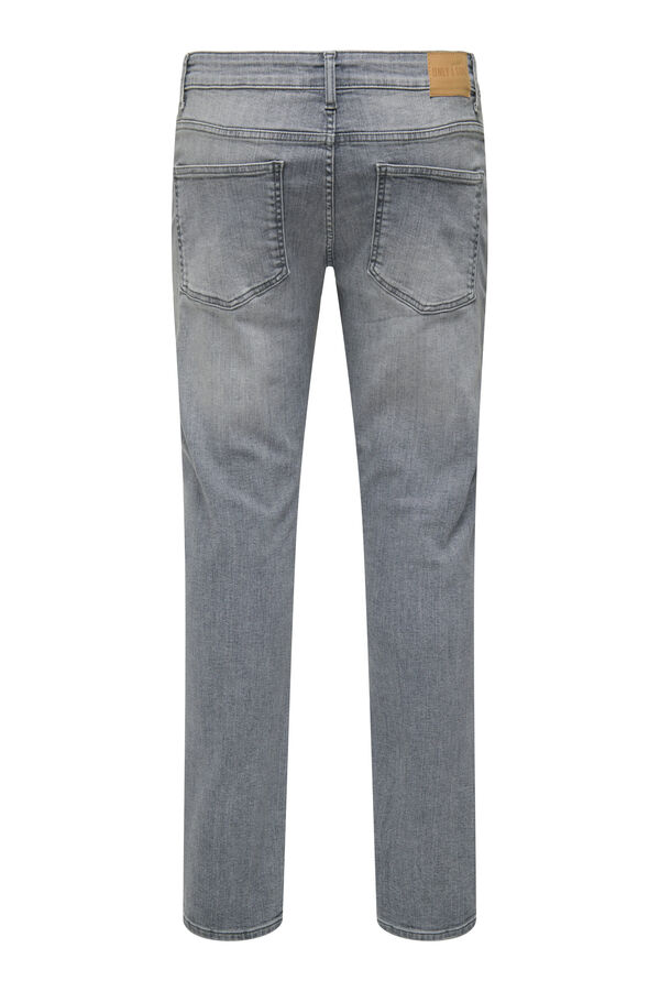 Only & Sons Jeans regular fit gris