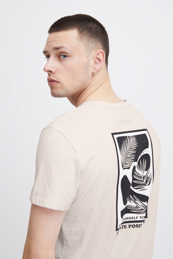 Blend T-shirt manga curta rosa