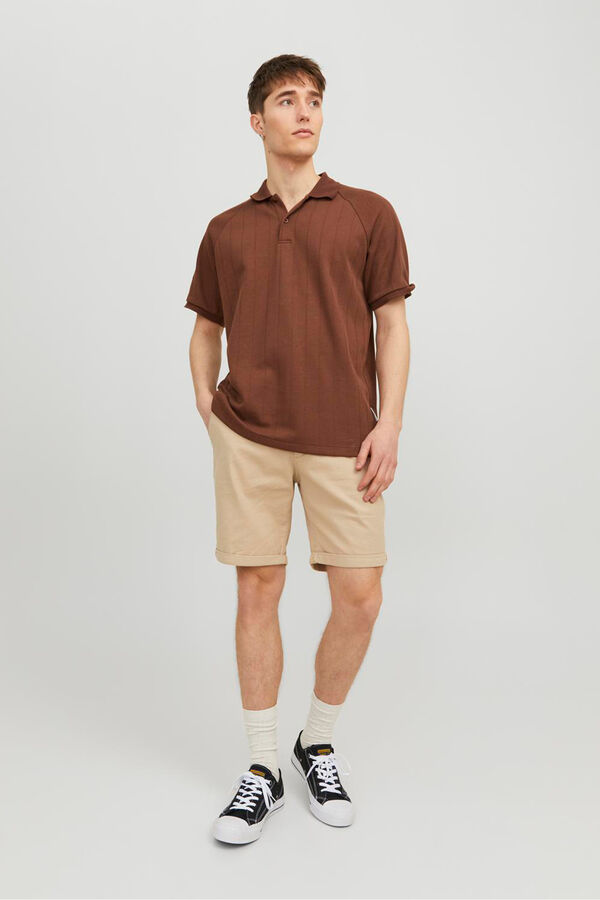 Jack & Jones Bermuda estilo chino regular fit beige