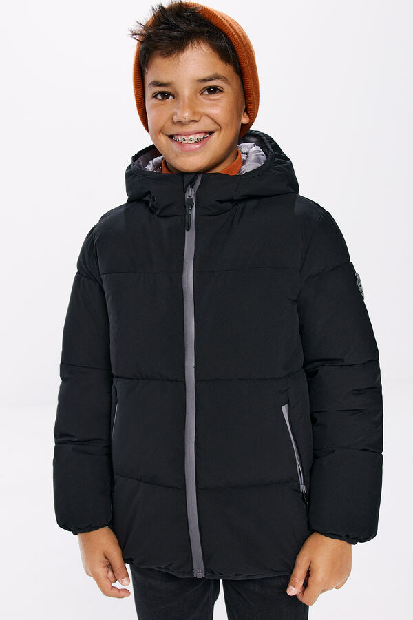 Springfield Kids Chaqueta acolchada ni&ntilde;o negro