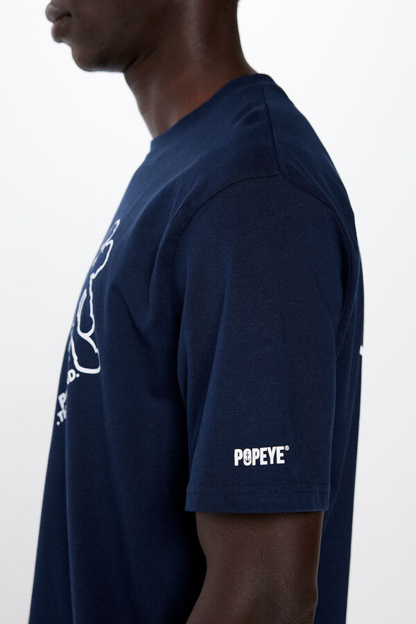 Springfield Camiseta Popeye azul