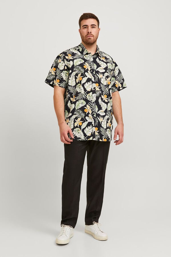 Jack & Jones PLUS Camisa slim fit negro