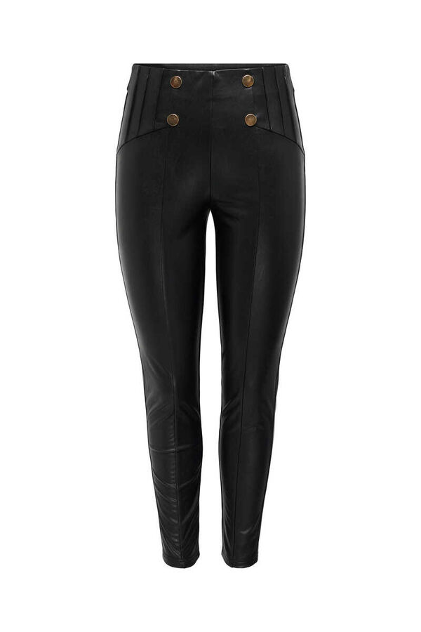 Only Leggins efecto piel negro