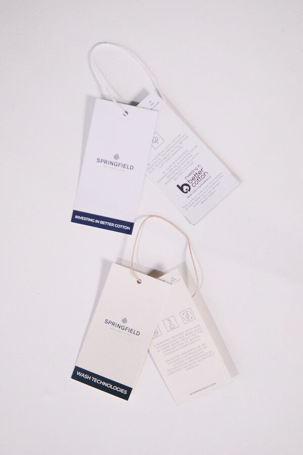 Springfield Jeans push up azul