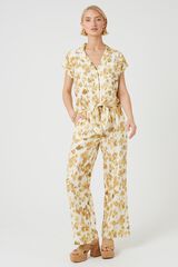 Brave Soul Pantal&oacute;n ancho estampado estampado