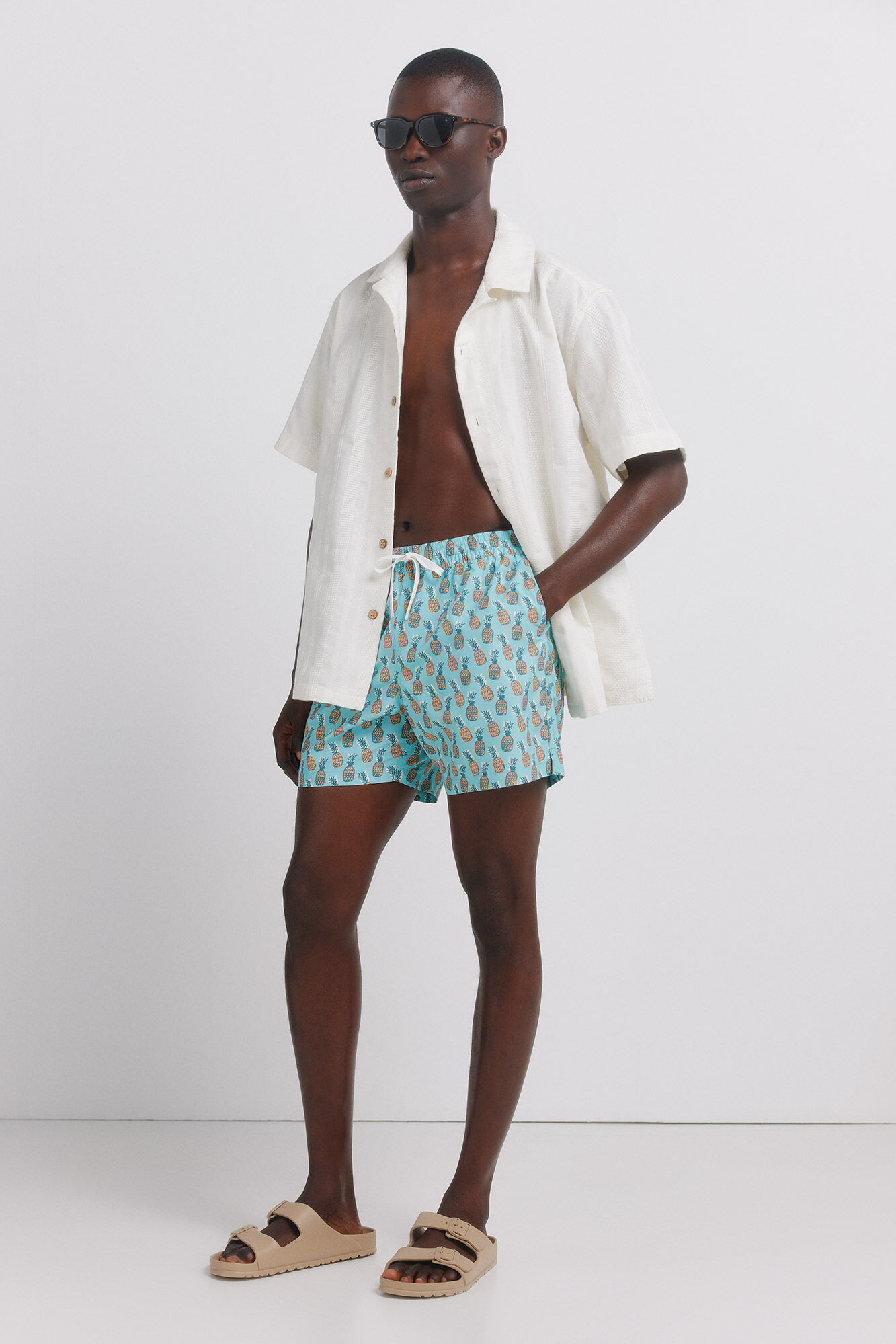 Springfield Ba&ntilde;ador estampado pi&ntilde;as