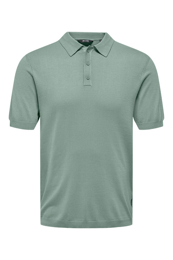 Only & Sons Polo de punto verde