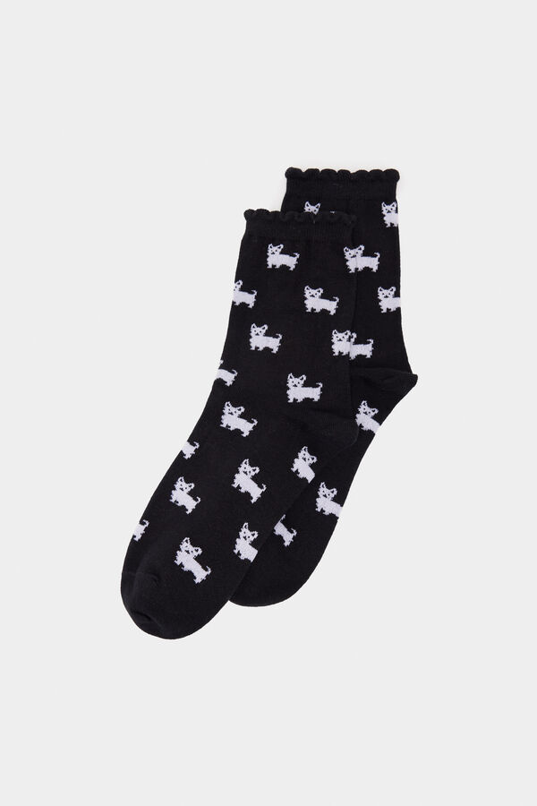 Springfield Calcet&iacute;n Yorkshire Terrier negro