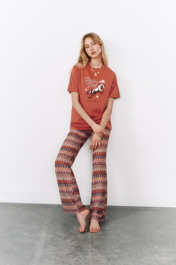 High Spirits Calças "Zephyr" vermelho