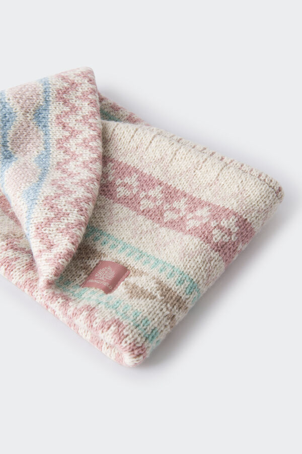 Springfield Kids Bufanda jacquard ni&ntilde;a nude