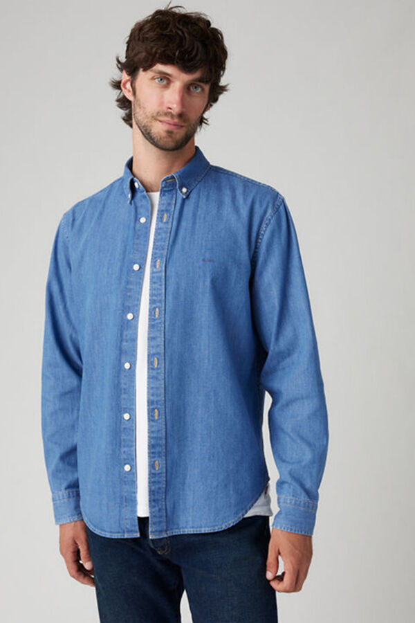 Levi's Camisa de ganga Levis&reg; azul
