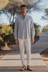 Celopman Camisa Oxford Lisa  verde