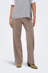 JDY Pantal&oacute;n recto marr&oacute;n