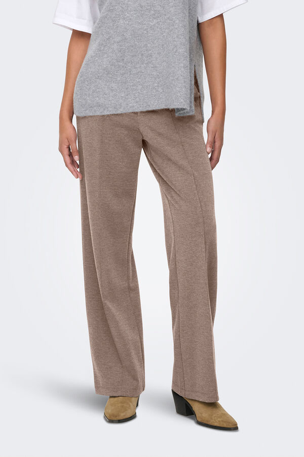 JDY Pantal&oacute;n recto marr&oacute;n