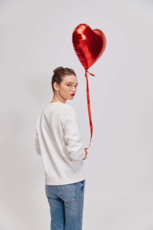 Springfield Sweatshirt "Me ame" estampado