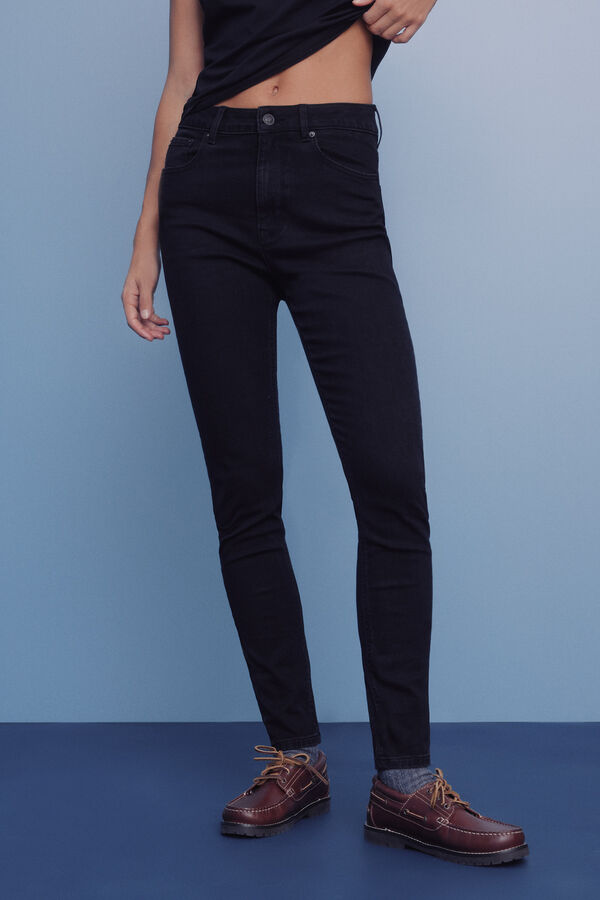 Springfield Jeans skinny negro