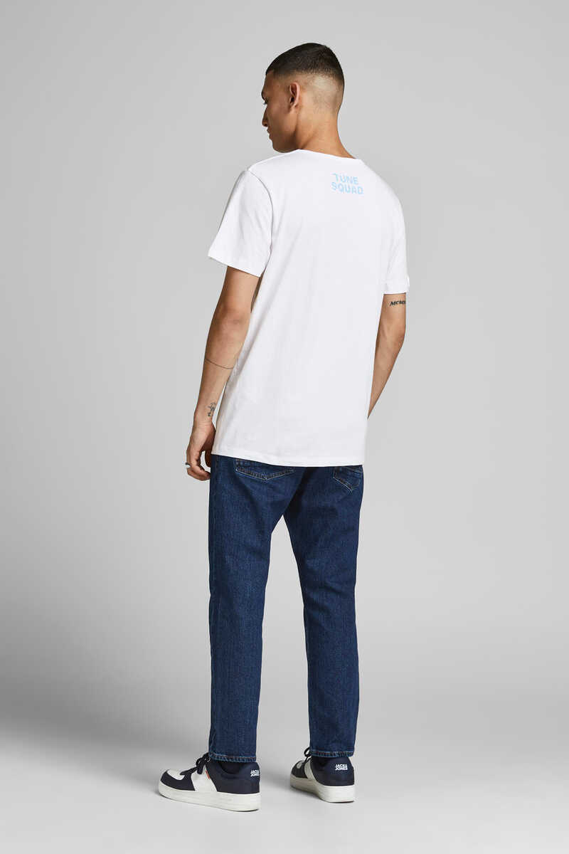 Springfield Camiseta algodón Space Jam blanco