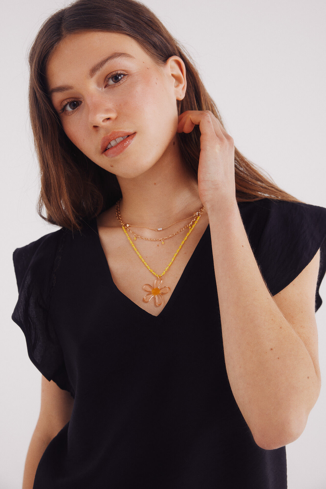 Springfield Blusa volantes