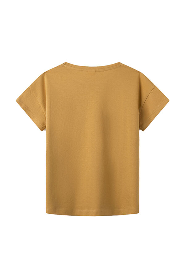 Springfield Camiseta lentejuelas niña dorado