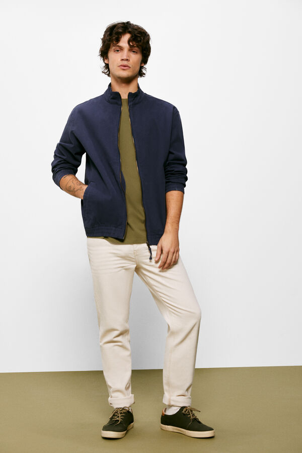 Springfield Blus&atilde;o leve lavado azul