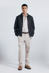 Springfield Pantal&oacute;n chino jogger comfort fit nude