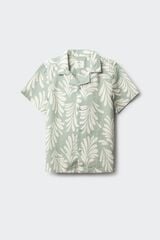 Springfield Kids Camisa Palmeras ni&ntilde;o verde