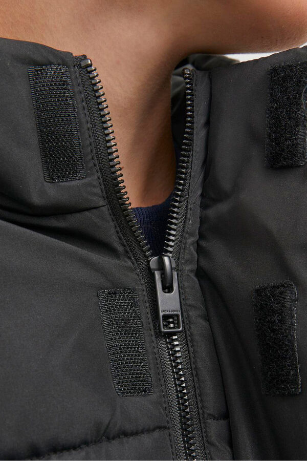 Jack & Jones Junior Blus&atilde;o acolchoado preto