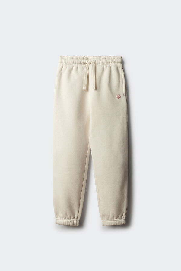 Springfield Kids Pantal&oacute;n jogger ni&ntilde;a blanco