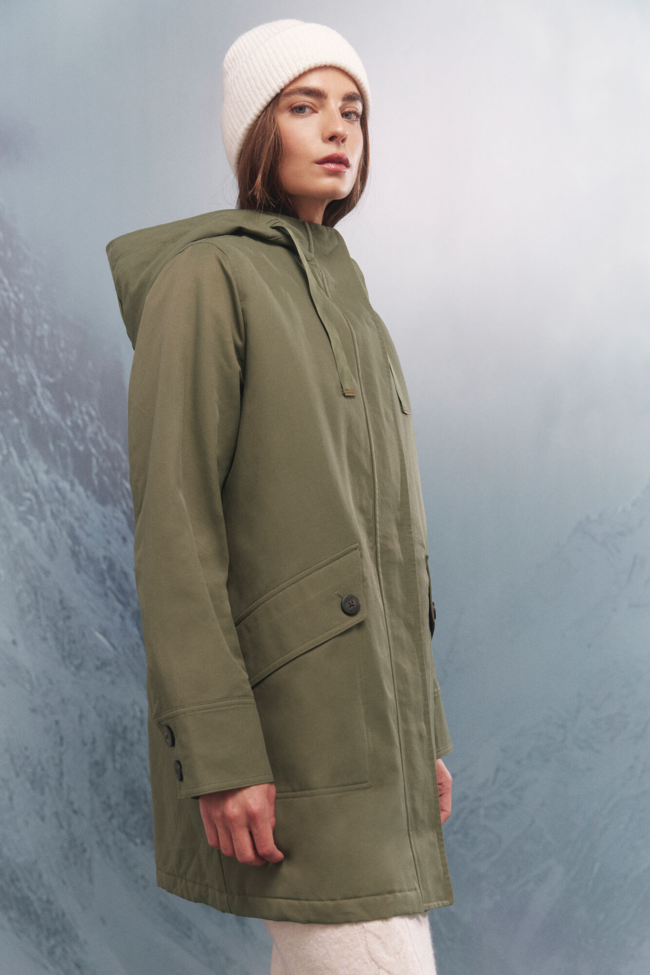Springfield Parka capucha Sorona Aura