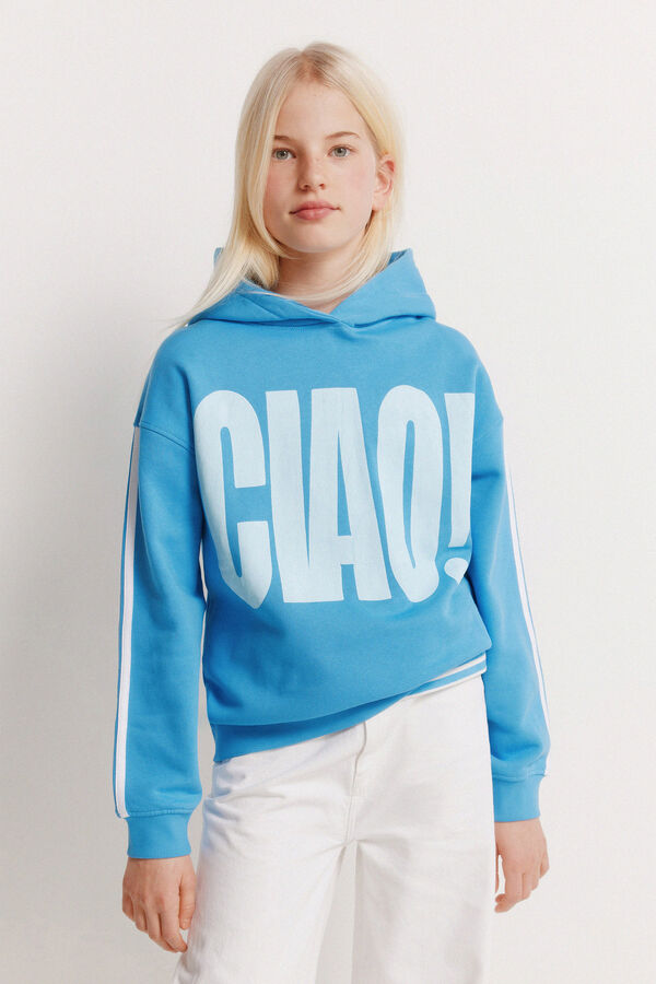 Springfield Kids Sweatshirt ciao menina azul
